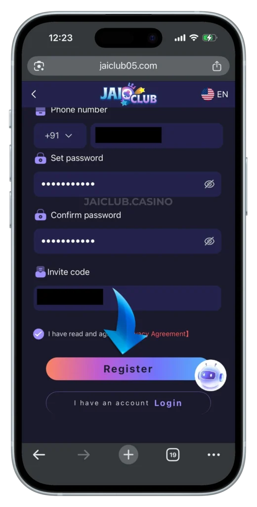 JAICLUB-REGISTER